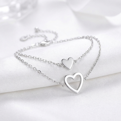 Bracelets Cœurs Assortis — Maman & Filles