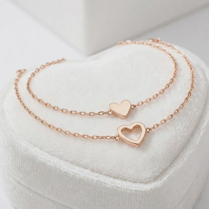 Bracelets Cœurs Assortis — Maman & Filles